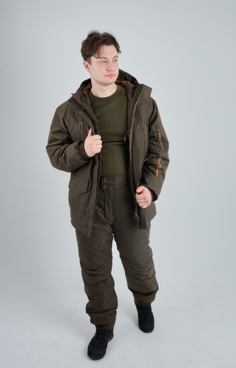 Выстрел костюм PRIDE, зимний -15, св.коричневый