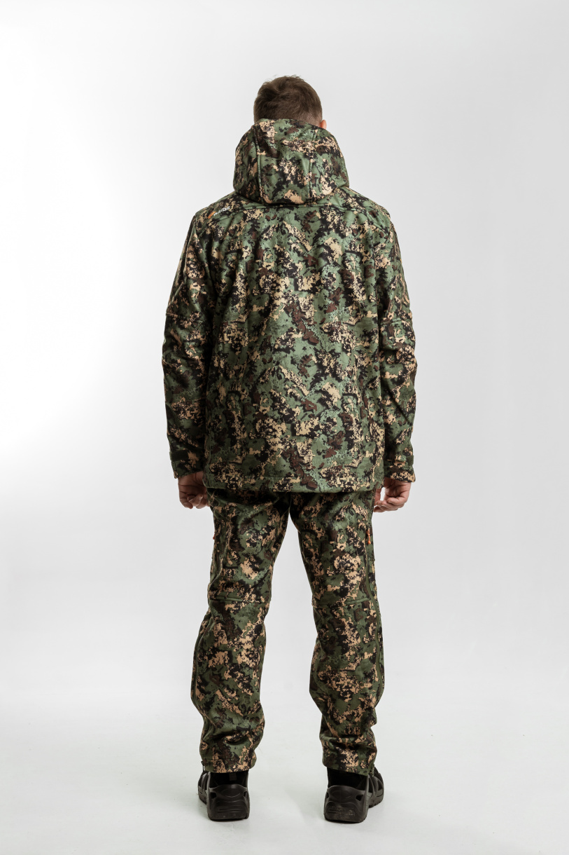 Вольф костюм для охоты PRIDE, Hunt-Shell, лес