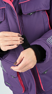 Камчатка МАГМА женский костюм для рыбалки GRAYLING зимний, фиолетовый